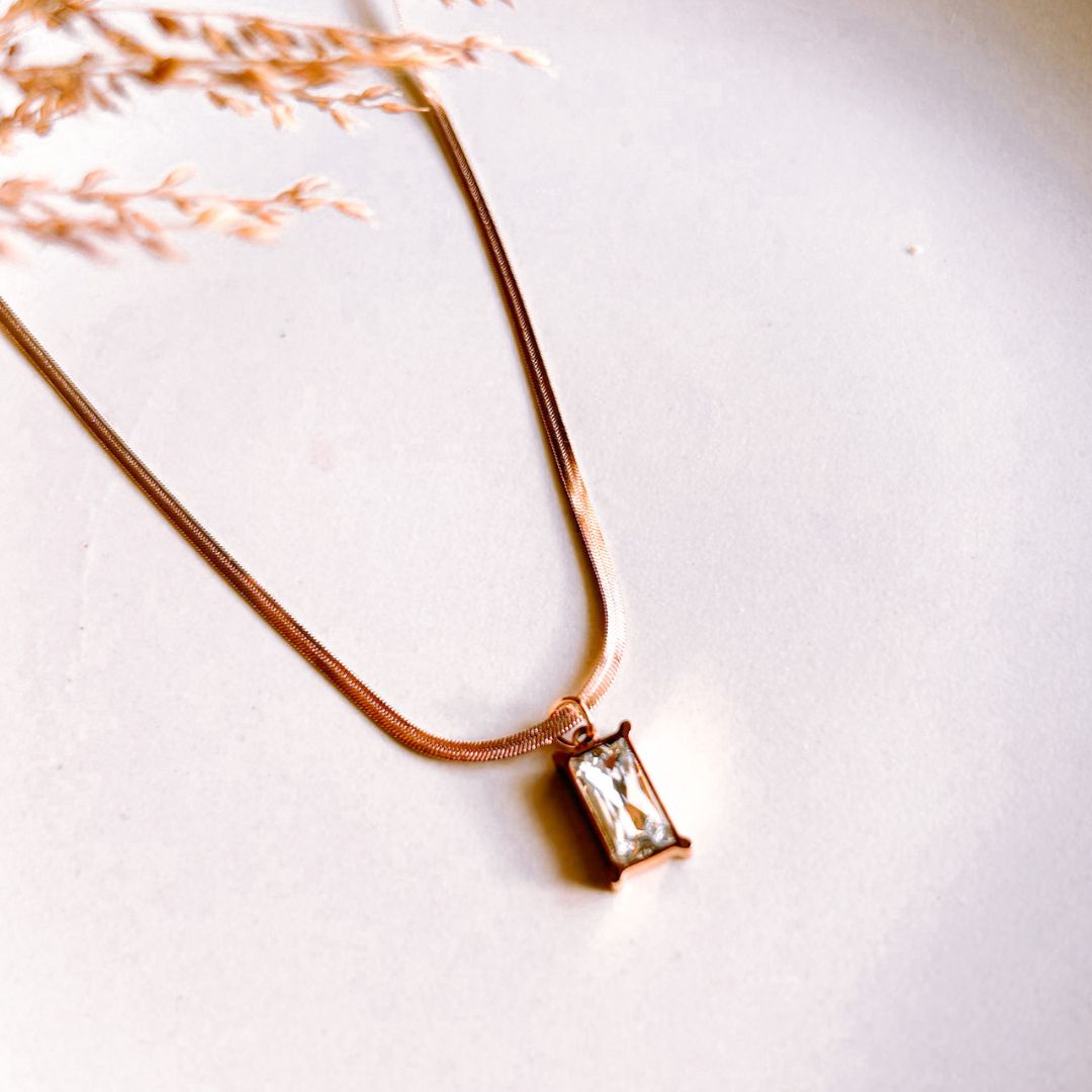 Bethany Rose Gold Necklace