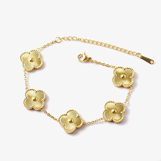 Gold Cleave Bracelet