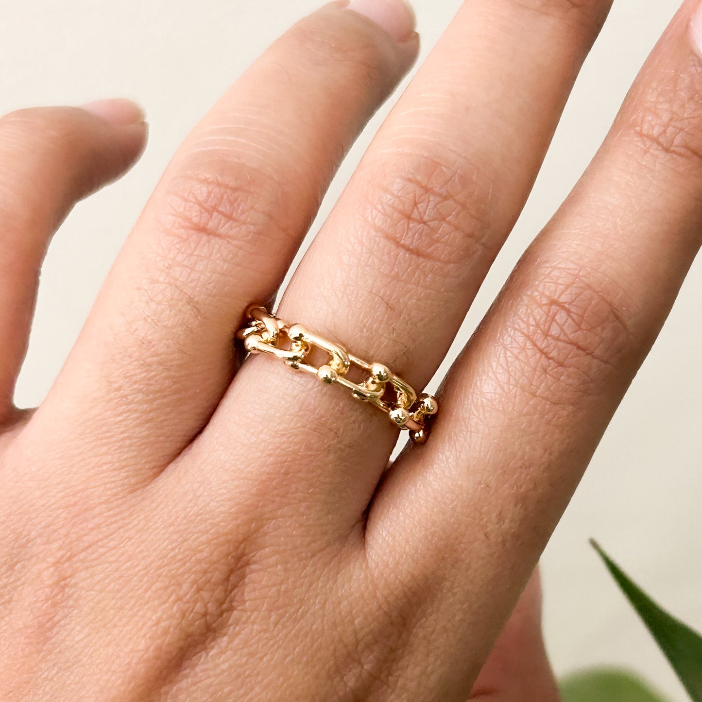 Link Chain Ring